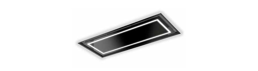 stropný digestor 63 13 v čiernom skle stropný digestor 63 13 v čiernom skle